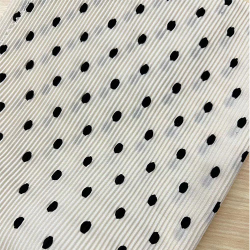 crushed Recycle CDC fabric for blouse